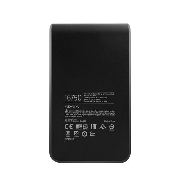 پاوربانک پرظرفیت P16750 ای‌دیتا - Image 3