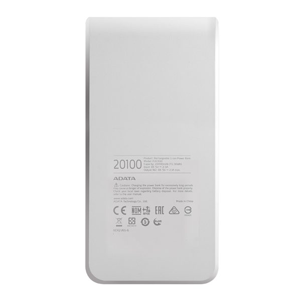 پاوربانک پرظرفیت P20100 ای‌دیتا - Image 6