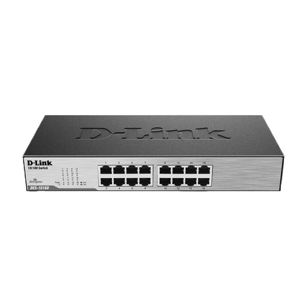 سوییچ ۱۶ پورت مدل  DES-1016D  دی-لینک