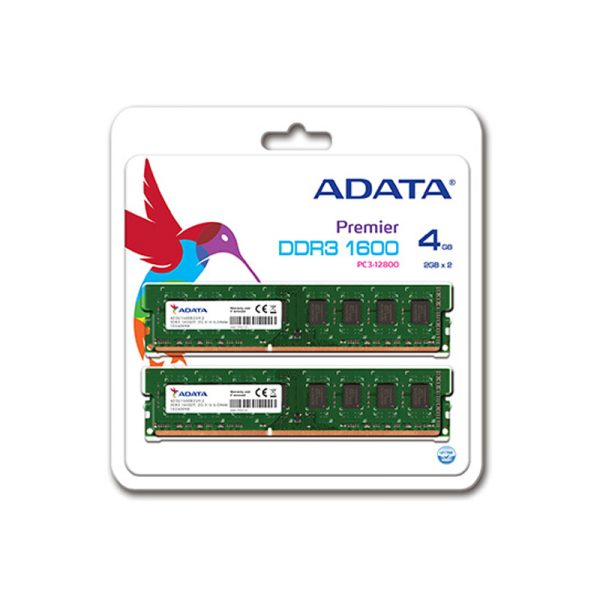حافظه‌ی رم دسکتاپی Premier DDR3L 1600 ای‌دیتا - Image 2