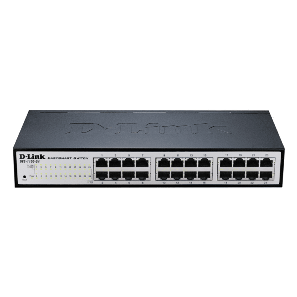 سوییچ هوشمند 24 پورت مدل DES-1100-24 دی-لینک