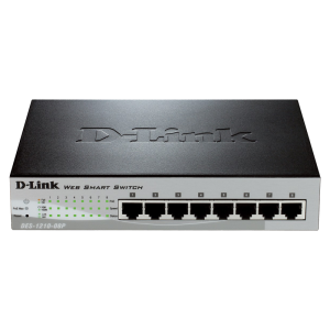 سوييچ 8 پورت مدل DES-1210-08P دی‌-لینک
