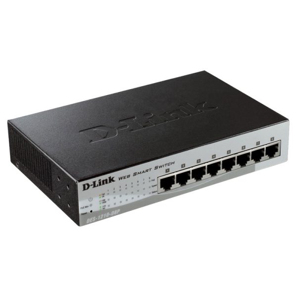 سوييچ 8 پورت مدل DES-1210-08P دی‌-لینک - Image 3