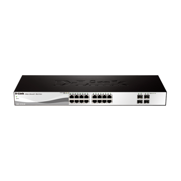 سوییچ هوشمند 20 پورت DGS-1210-20 دی-لینک