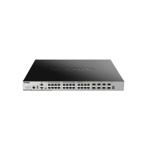 سوییچ مدیریتی لایه 3 با قابلیت Stack مدل DGS-3630-28TC دی-لینک