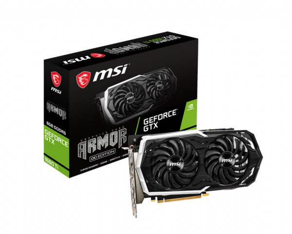 کارت گرافیک ام اس آی GeForce GTX 1660 Ti ARMOR 6G OC - Image 2
