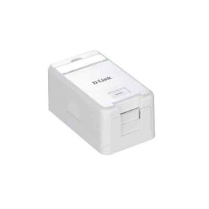 باکس کیستون روکار شاتردار تک پورت مدل NKB-1WHI11 دی-لینک