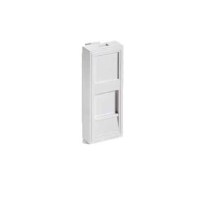 فیس پلیت ماژولار شاتر دار مدل NMI11-WHI01BX دی-لینک