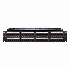 پچ پنل 48/24 پورت Cat 5E UTP مدل NPP-5E1BLKXX1 دی-لینک
