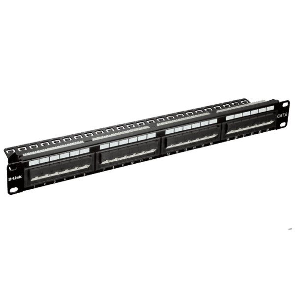 پچ پنل CAT6 بدون شیلد NPP-C61BLK242 دی-لینک