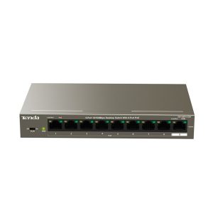 سوییچ ۹ پورت فست اترنت PoE مدل TEF1109P-8-102W تندا