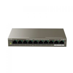 سوییچ ۱۰ پورت PoE مدل TEF1110P-8-102W تندا