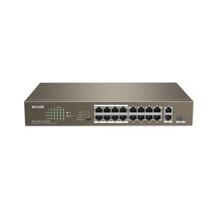 سوییچ ۱۸ پورت PoE غیرقابل مدیریت مدل TEF1118P تندا