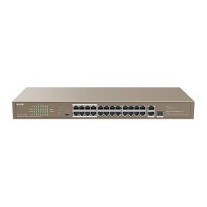سوییچ ۲۴ پورت PoE مدل TEF1126P-24-250W تندا