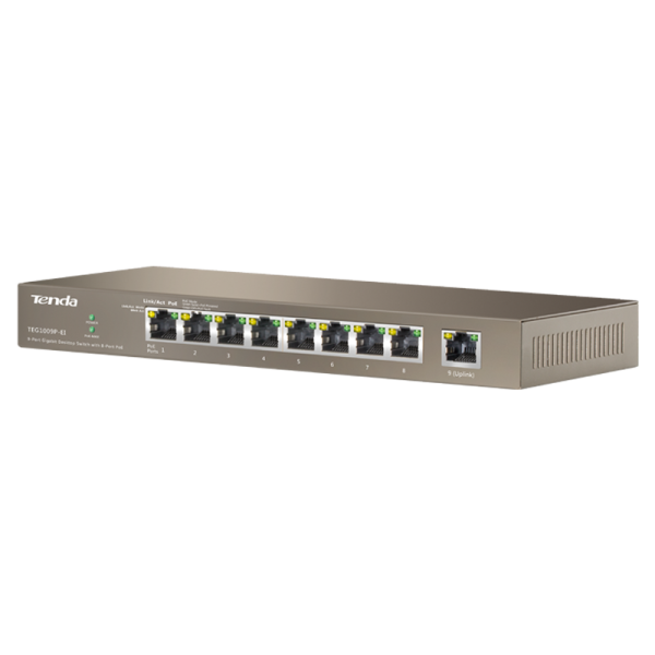 سوییچ 9 پورت POE تندا TEG1009P-EI - Image 3
