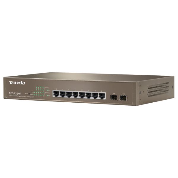 سوئیچ پرسرعت POE با قابلیت مدیریت TEG3210P - Image 2
