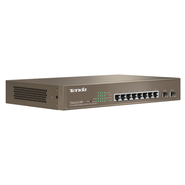 سوئیچ پرسرعت POE با قابلیت مدیریت TEG3210P - Image 3