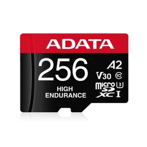 کارت حافظه UHS-I U3 ای دیتا از نوع microSDXC/SDHC کلاس A2 V30 High Endurance