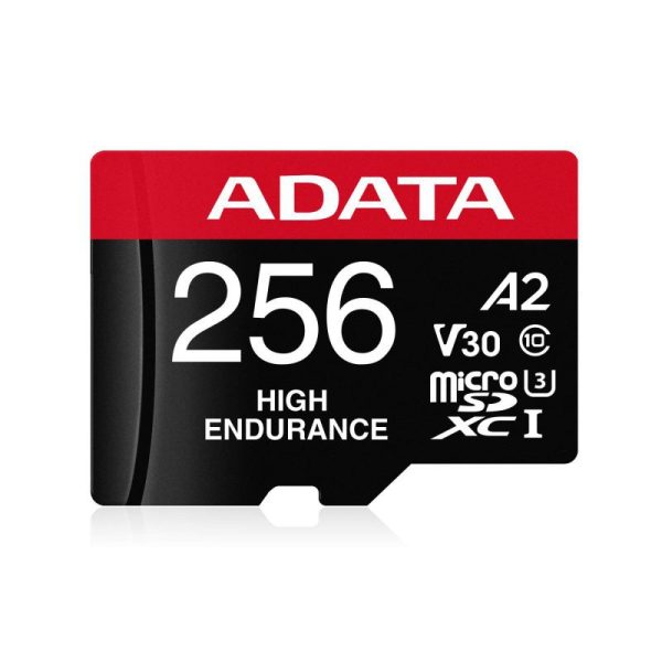 کارت حافظه UHS-I U3 ای دیتا از نوع microSDXC/SDHC کلاس A2 V30 High Endurance