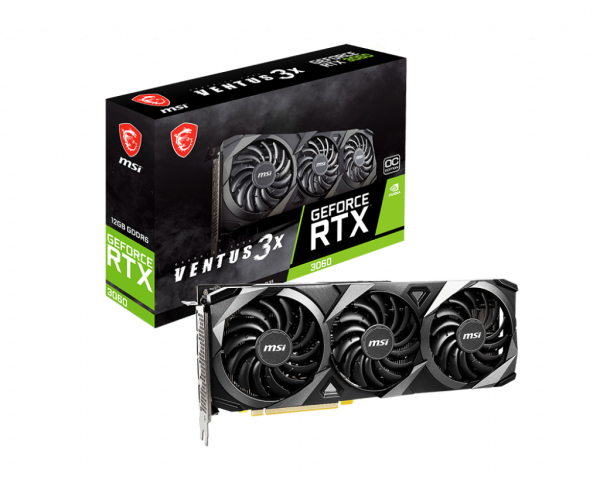 کارت گرافیک ام اس آی GeForce RTX™ 3060 VENTUS 3X 12G OC - Image 2