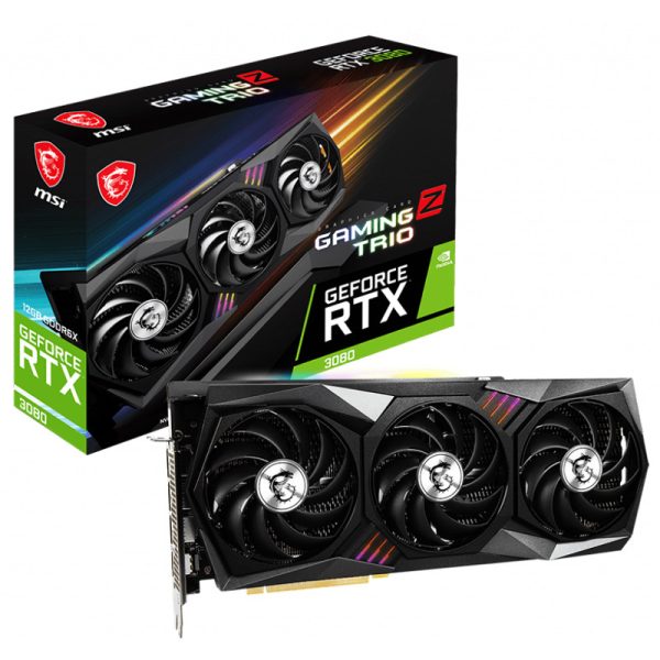 کارت گرافیک ام اس آی GeForce RTX 3080 GAMING Z TRIO 12G LHR - Image 2