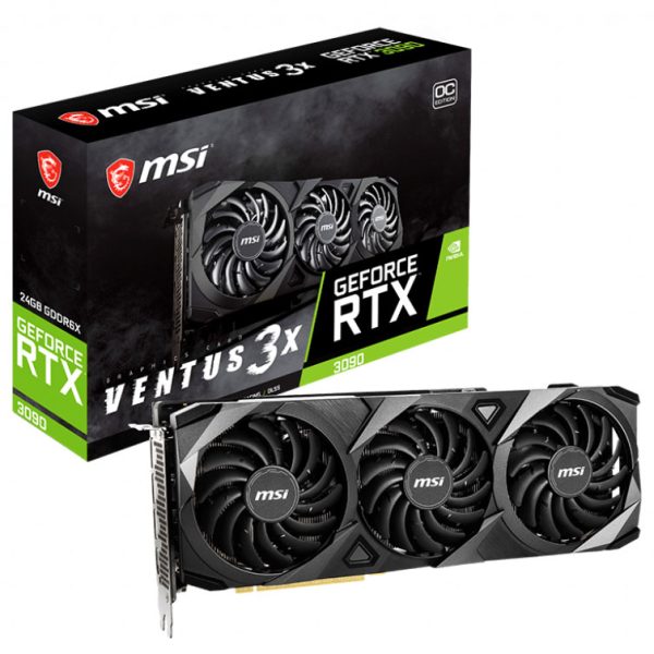 کارت گرافیک ام اس آی GeForce RTX 3090 VENTUS 3X 24G OC - Image 2