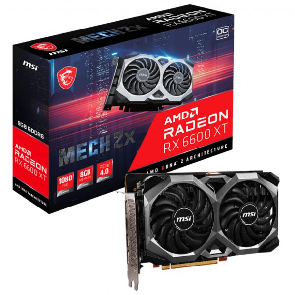 کارت گرافیک ام اس آی Radeon RX 6600 XT MECH 2X 8G OCV1 - Image 2