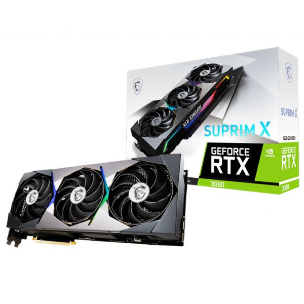 کارت گرافیک ام اس آی GeForce RTX™ 3080 SUPRIM X 10G LHR - Image 2